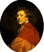 Sir Joshua Reynolds self-portrait in doctoral robes oil